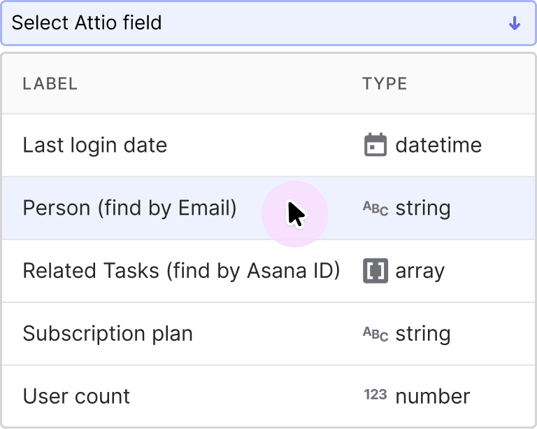 Advanced field mapping and transformations